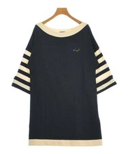 Chanel Dress Black Beige Size 40 Womens Classic Design