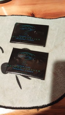2 Packs 1995 Fleer Batman Forever Trading Cards Unopened