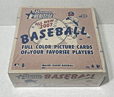 2007 Bowman Heritage Baseball Sealed Hobby Box