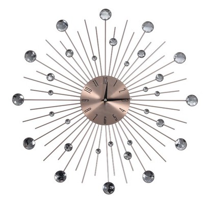 Wall Clock Decor Star Sky Design Silent High Accuracy Wide Applicability Req SET