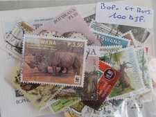 Bophuthatswana - Botswana 100 timbres différents