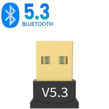USB Bluetooth 5.3 Adapter PC Dongle Receiver for Speaker Mouse Keyboard Audio