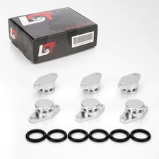 Drallklappe Set 6x 22mm Alu Swirl Flaps mit O-Ring Ansaugbrücke für Opel Omega B