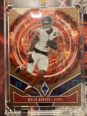 2025 Panini Phoenix - Paragon Malik Nabers #5 Bronze Pandora /125