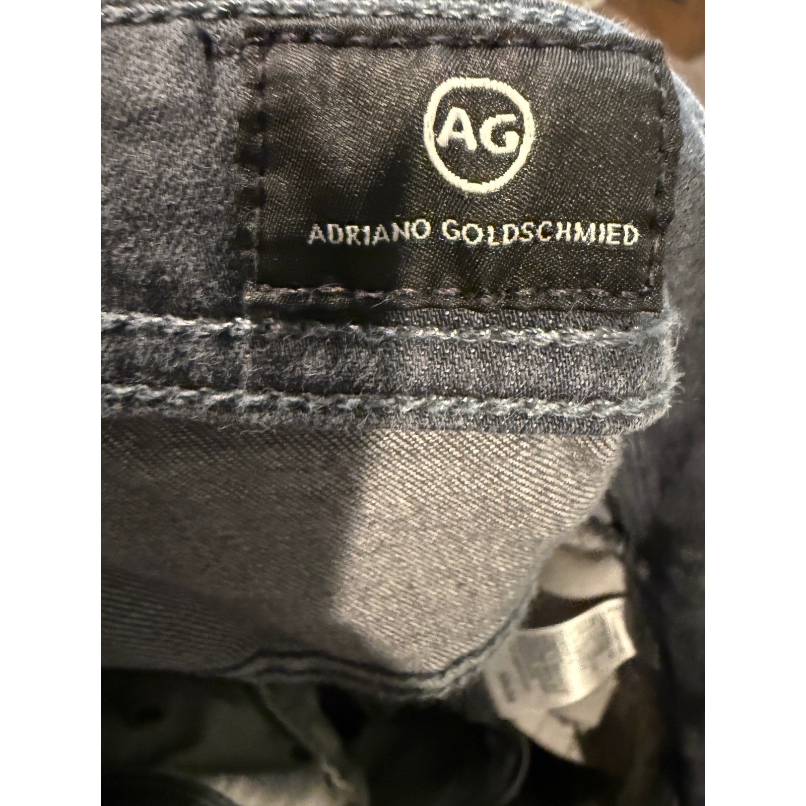 AG Adriano Goldschmied Graduate Tailored Leg Jeans Mens 33x34 Charcoal Grey thumbnail 6