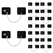 16 Pack Refrigerator Lock with 16 Keys Adhesive Fridge Locks Combination Chil...