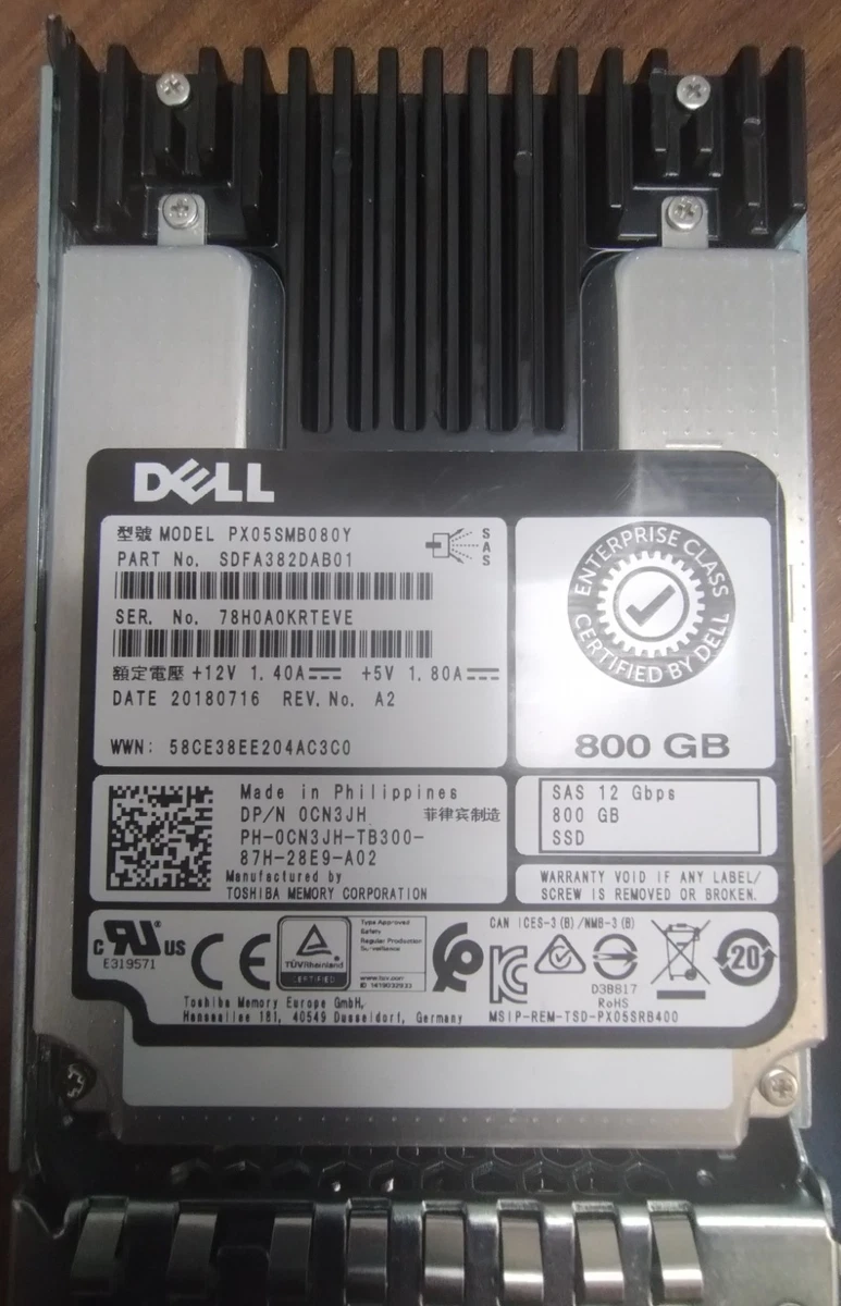 SAS Solid-State Drives 800 GB Storage Capacity for sale | eBay