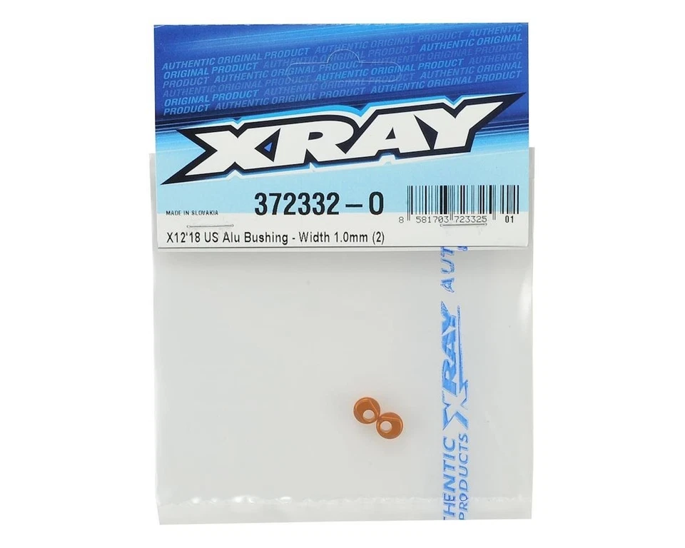 XRAY X12 US 1.0mm Aluminum Eccentric Bushing (2) 372332-0 - Image 2 of 2