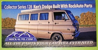 Rock Auto Parts Collector Series Magnet #128 Ken's Dodge Van