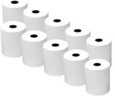 Thermal Credit Card Machine Paper for Verifone VX520, 2 1  4" X 50' 10 Rolls 