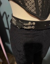 Vintage Harley-Davidson Leather Belt Womens Size XS AMAZING condition Super RARE
