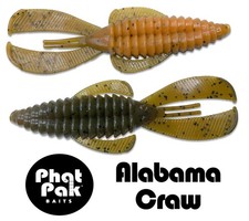 Rage Bug Style Plastic Beaver Creature Bait Punching Bass Fishing Lure 20ct 4"