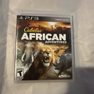 Cabelas African Adventures PS3 Video Game  2013 - No Manual Tested
