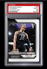 2026 Panini Instant AJ'A Wilson Card #300 Las Vegas Aces Gem Mint Graded 10