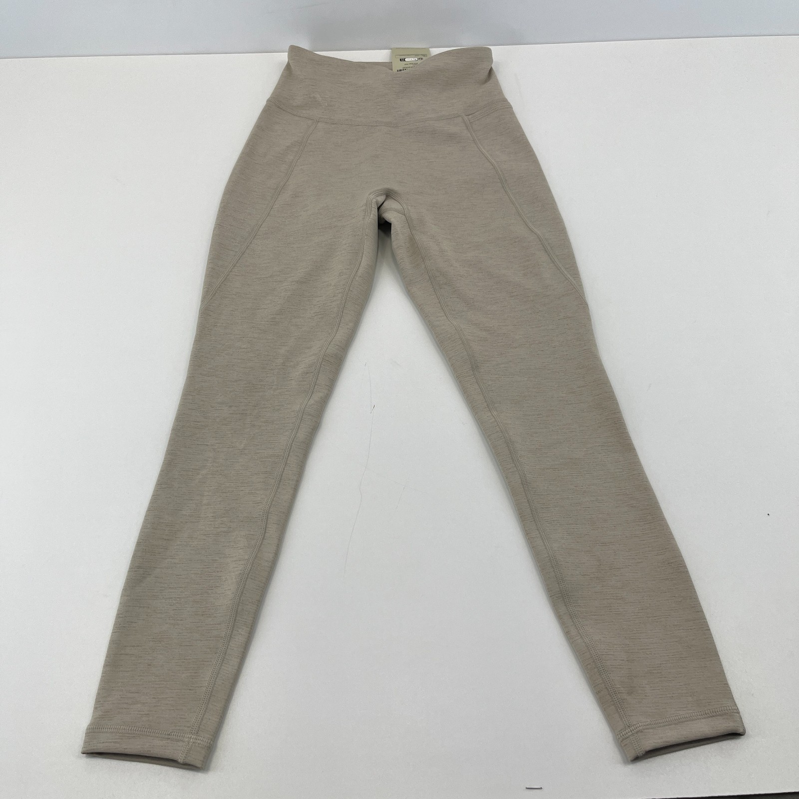 Sweaty Betty Ultimate Move Marl Print Leggings 7/8 Length Beige size XXS