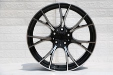 20 W712 Black Machine Wheels Rims Fits Bmw 330i M340i 330e Xdrive