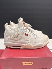 Jordan Levi  s x Air Jordan 4 Retro White Denim Men  s Mid Top AO2571-100 2018
