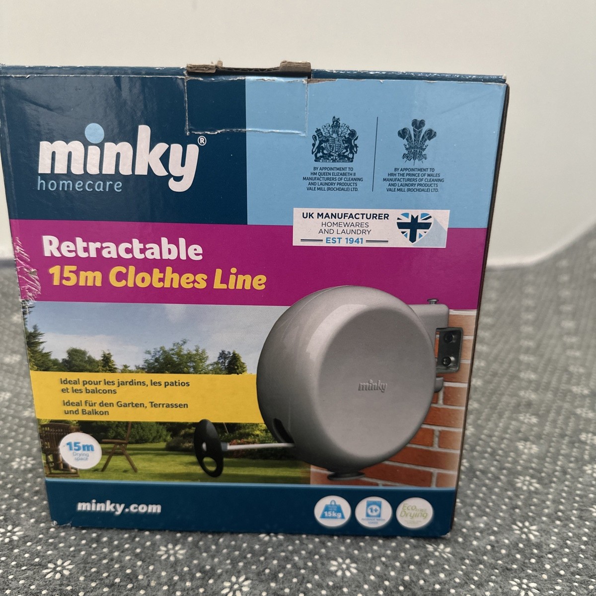 Retractable Clothes Line Minky Rotary Line Cover Minky Retractable