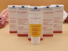 Clarins 🤍 Comfort Scrub Oil Öl Zucker Peeling Gesicht 5x5ml = 25ml Neu Set