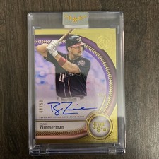 2025 Topps Five Star Ryan Zimmerman Autograph #8/50 Washington Nationals