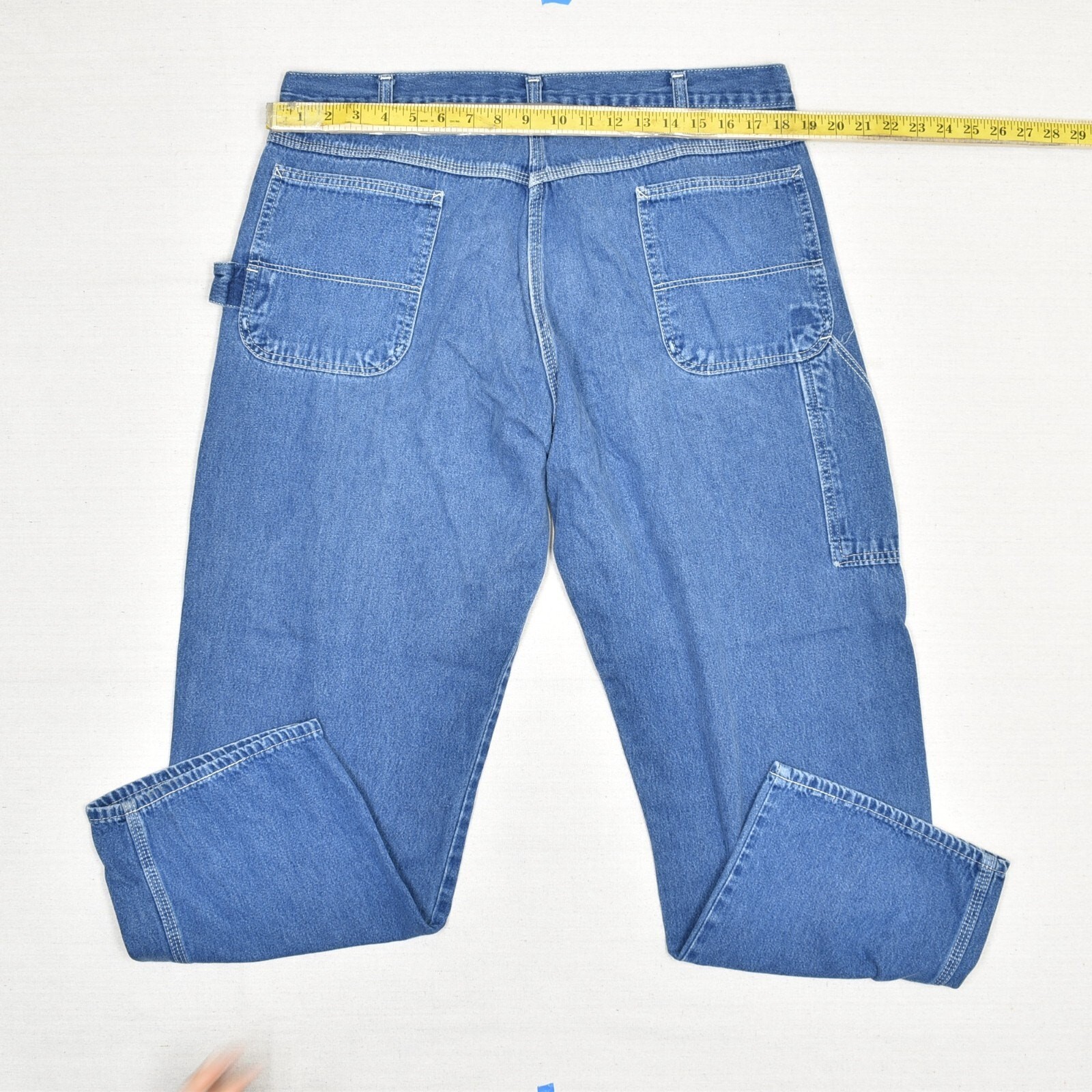 Pointer Men's Work Carpenter Jeans Zip Solid Cott… - image 5