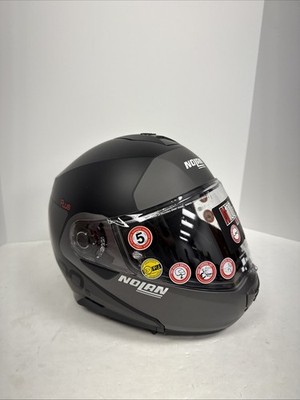 ebay nolan helmets Nolan N100-5 Plus Distinctive Helmet Flat Black/Grey Medium