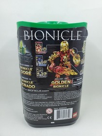 BT1 LEGO BIONICLE Stars 7117 GRESH Complete Manual, Golden Armor Piece Canister