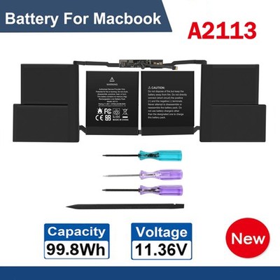 Replacement A2113 Battery for Apple MacBook Pro 16'' A2141 2019 2020 EMC 3347 NEW