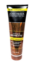 John Frieda Brilliant Brunette Shampoo Subtle Lightening 8.3 fl oz RARE HTF