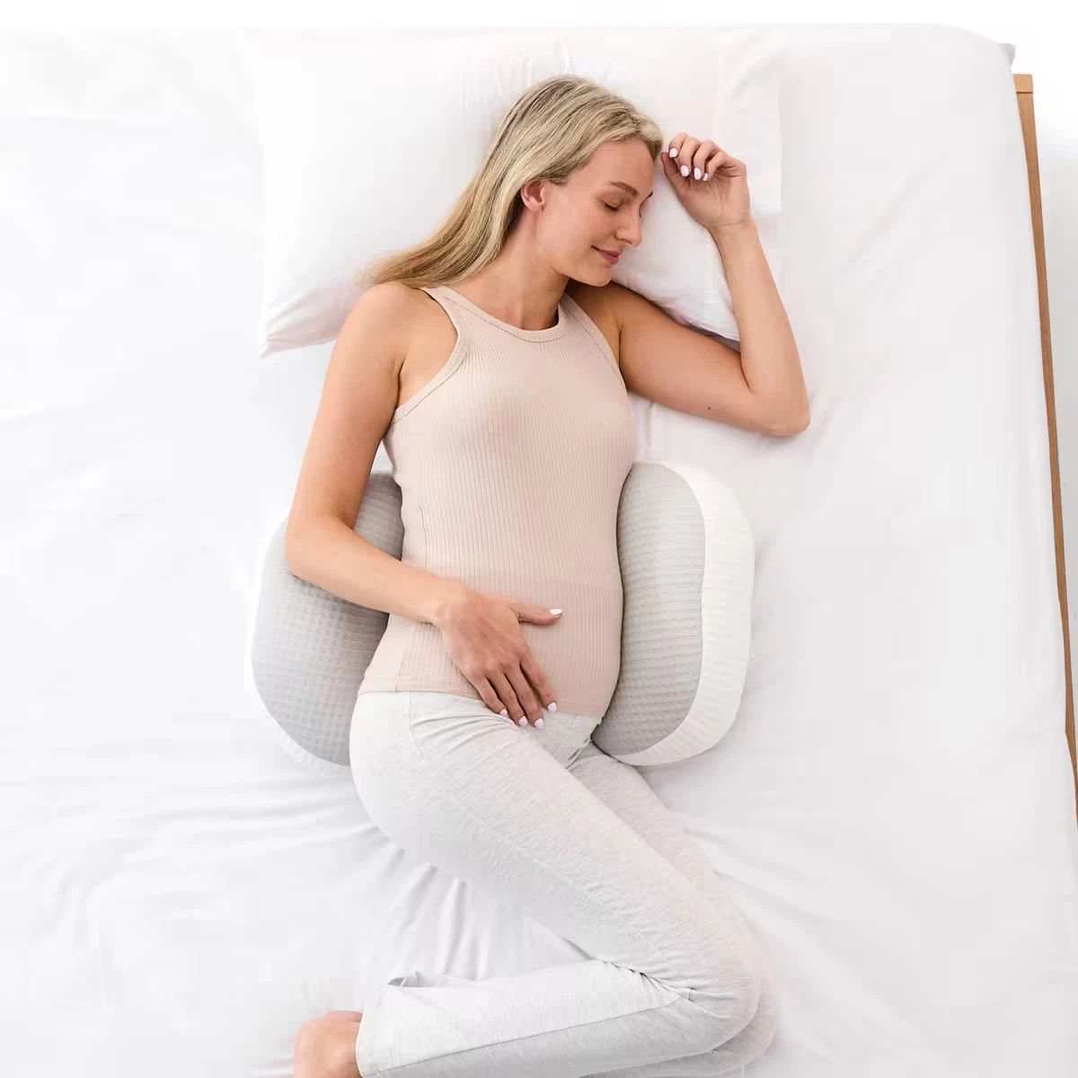 Pregnancy Side Sleeper Pillow - Maternity Pillow Pregnancy Nursing Sleeping Body
Opens in a new wind