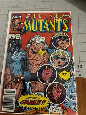Uncanny X-men 201 new mutants 86 87 first appearance of cable SEE PICS