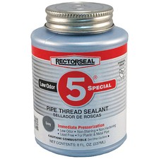 Rectorseal 26551 Pipe Thread Sealant No. 5 Low Odor, Gray