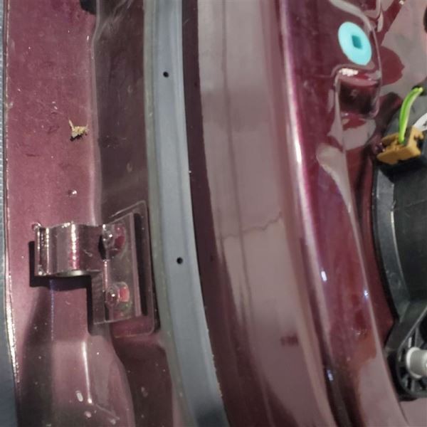 Maserati Quattroporte 2007 Rear Right Shell Burgundy