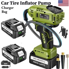 Tire Inflator Air Compressor 21V Cordless Tir...