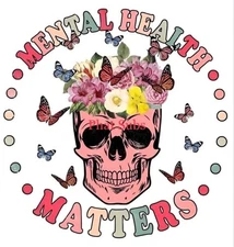 Sublimation Print Mental Health Matters Ready To Press Heat Transfer