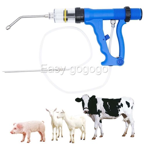 50ml CONTINUOUS DRENCH GUN - CATTLE SHEEP GOATS ORAL & POUR ON ANIMAL HUSBANDRY - Picture 3 of 9