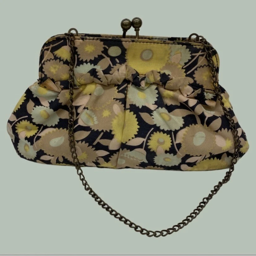 GAP Y2K Vintage Retro Floral Print Gap Mini Bag Purse Snap Shut Pocketbook  | eBay