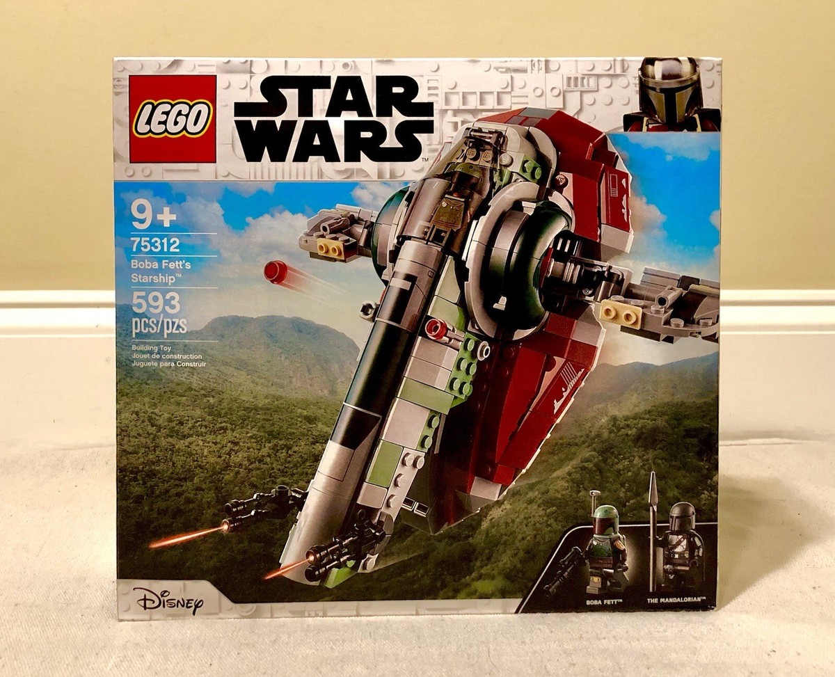 boba fett lego starship