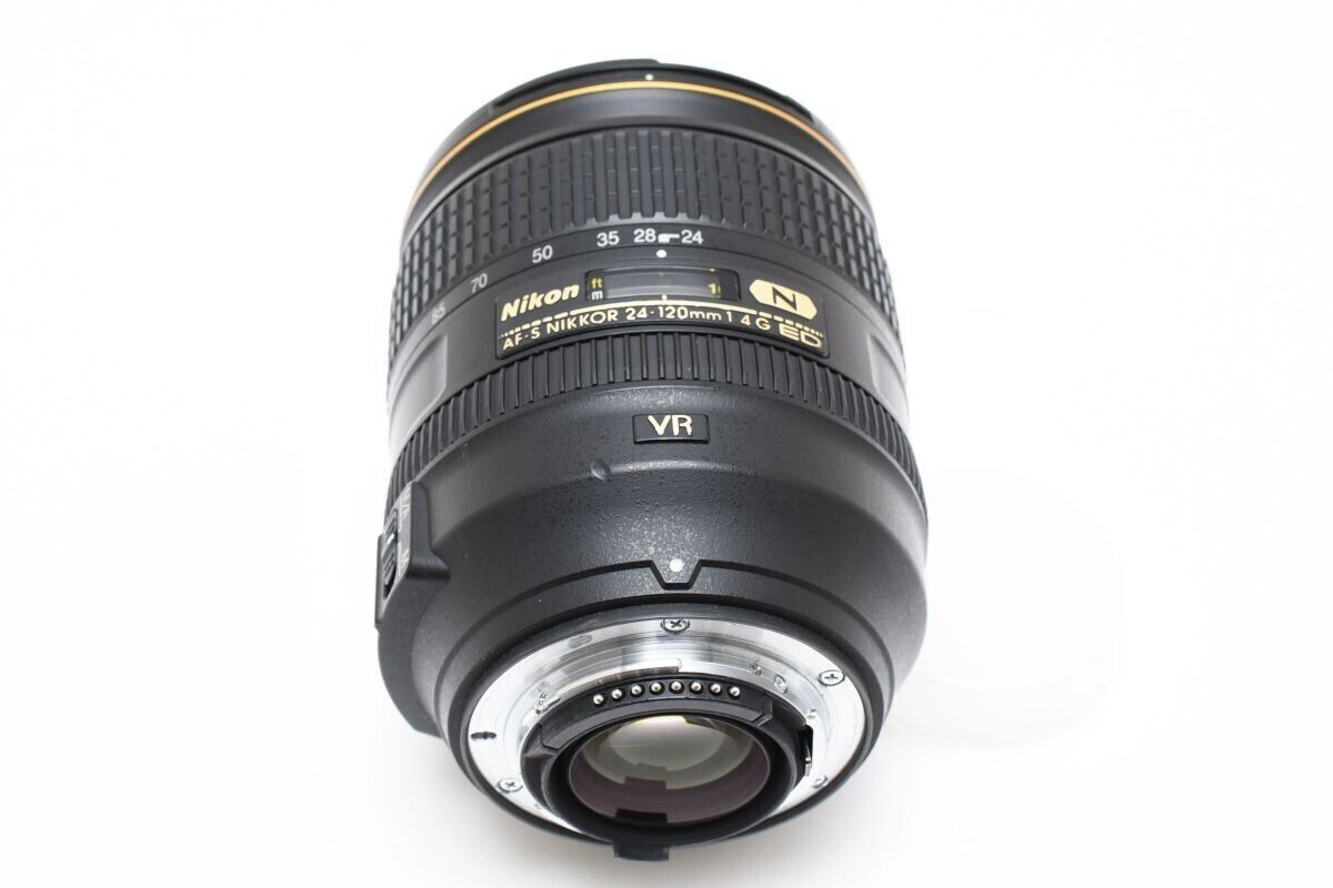 Nikon AF-S NIKKOR 24-120mm F4G ED VR with lens rear cap From Nikon AF-S NIKKOR 24-120mm F4G ED VR with lens rear cap From