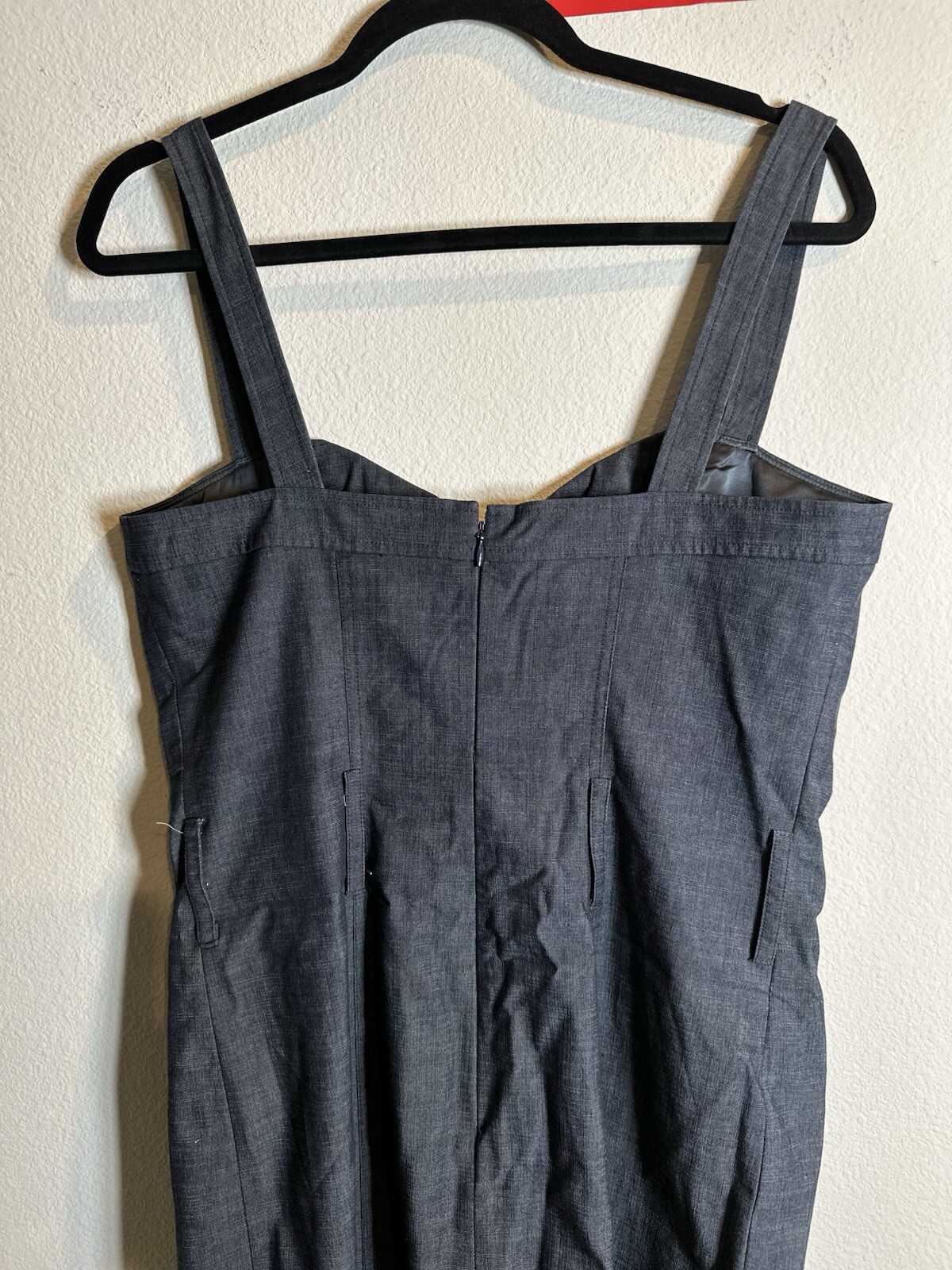 Arden B. Shift Solid Dress Size Large - image 3