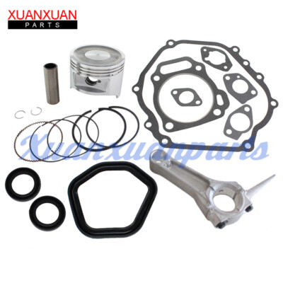 #ad PISTON RING FOR HONDA GX390 13HP CONNECTING ROD W SEALS GASKETS REBUILD KIT $25.98