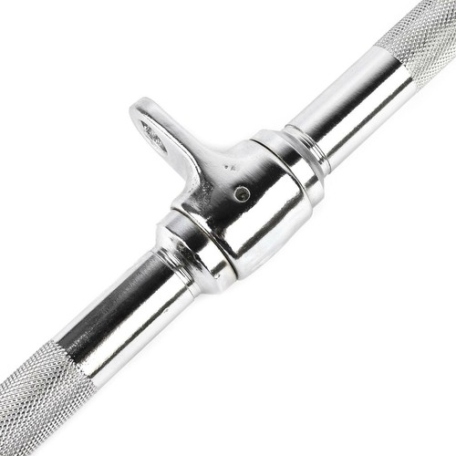 Straight Bar Handle Tricep Press Push Pull Down Multi Gym Cable Attachment - Picture 7 of 8