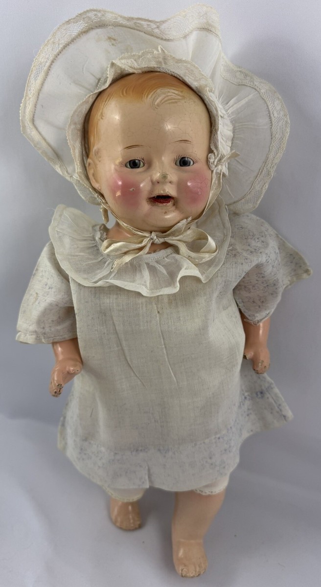 Antique Chuckles A Century Doll Composition Doll 14IN