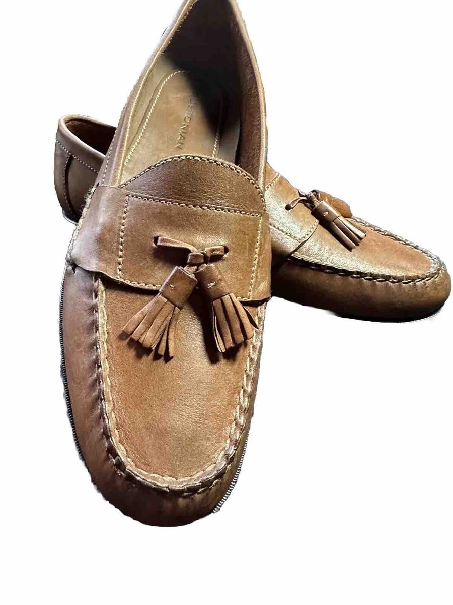 Bostonian Tassel Loafer Size 9, Brown Leather Uppers/Soles 
