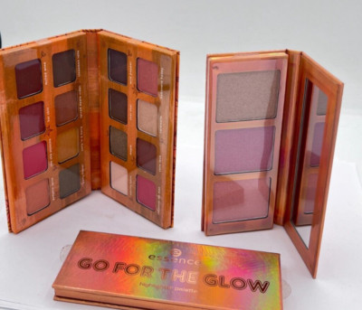ESSENCE - 2 #GO FOR THE GLOW HIGHLITER PALETTE AND 1 #SPICE UP YOUR LIFE (3PACK)