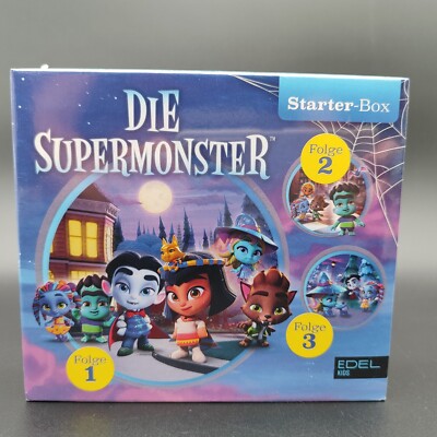 Die Supermonster Starter Box 1-3 Die Original Hörspiele Zur Serie (2020) (3 CDs)