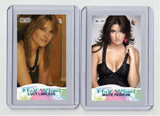 Tarjeta de tabaco Maite Perroni rara MH media rueda #'d x/3 no. 515