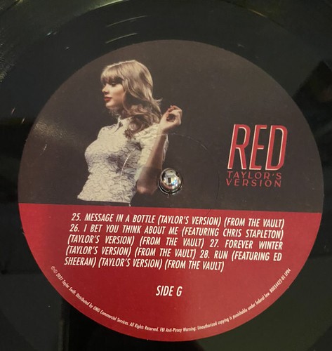 Taylor Swift - Red (Taylor's Version) - 4LPs - 45 RPM - Brand New/Sealed Vinyl - Imagen 8 de 16
