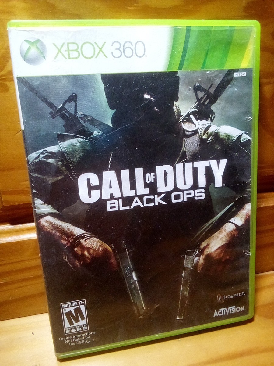 XBOX 360 Call of Duty Black Ops Case and Manual ONLY! No Disc