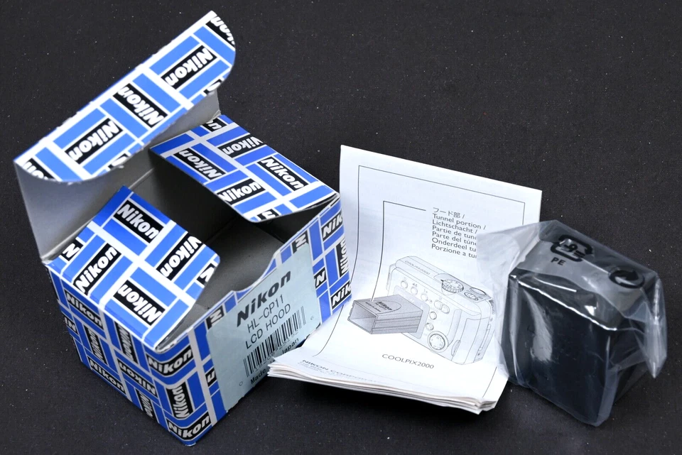 Nikon HL-CP11 LCD Hood for Nikon Coolpix - Mint in Box! - Image 3 of 3